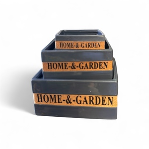 3 x Plant Pots home and garden - Heritage Trading Company
