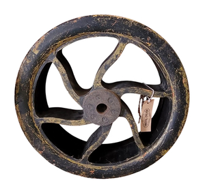 Black Railway Wheel - Heritage Trading Company