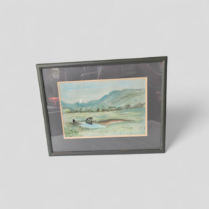 Cattle Pastille Picture - Original - Heritage Trading Company