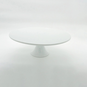 White Cake Stand - Large - Heritage Trading Company
