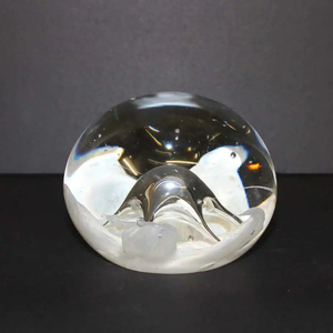 Large White Paperweight - Heritage Trading Company