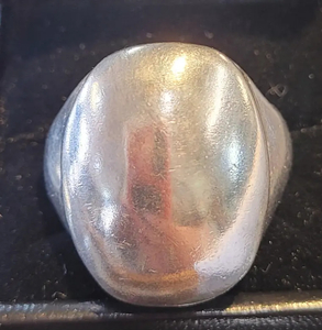 CT280754E - Dome Chunky Electroform ring - S/S Coating - Heritage Trading Company