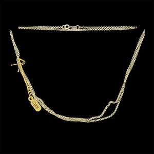 J6487 long sterling silver chain - Heritage Trading Company