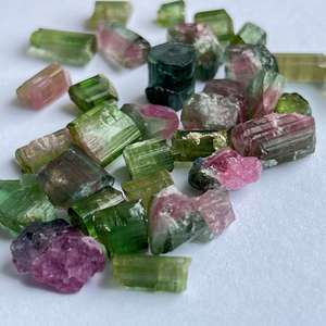 Uncut Watermelon Tourmaline - The Hidden Gem
