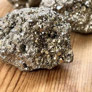 Iron pyrite cluster - The Hidden Gem