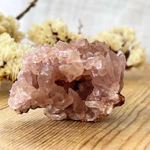 Pink amethyst cluster - The Hidden Gem