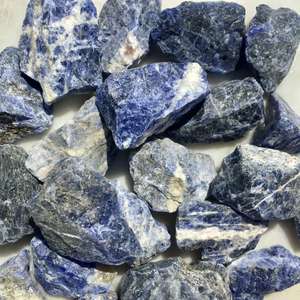 Products: Natural Midnight Blue Sodalite With White Veins - The Hidden Gem