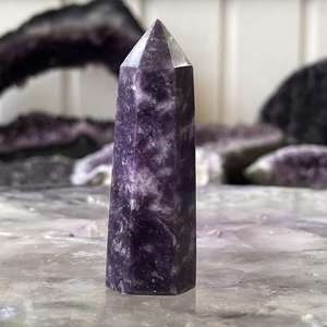 Lepidolite tower - The Hidden Gem