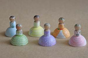 Small World Play: Ballroom Peg Doll Set