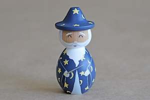 Giant Peg Doll - Wizard