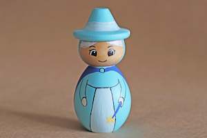 Small World Play: Giant Peg Doll - Fairy Godmother