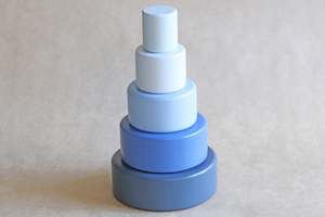 Learn: Blue Stacking Bowl Set