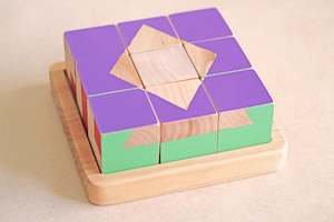 Wooden Block Shape Puzzle