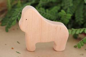 Woodland Creatures: Wooden Gorilla