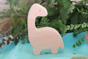 Dinosaurs: Wooden Brontosaurus Dinosaur