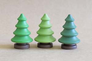Christmas: Wooden Tree Set