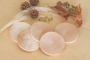 Wooden Round Disc - 7.5cm