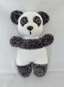 Arts Crafts: Panda Crochet Teddy Bear