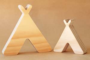 Diy: Wooden Teepee's - DIY