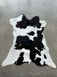 Calfskin - Dark Brown/Black & White