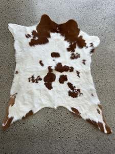 Calfskin - Tan & White