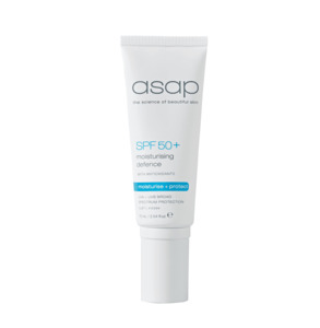 Products: ASAP Moisturising Defence SPF 50+ 75ml - THE HILLS COSMETIC STUDIO Appearance medicine In Auckland