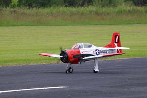 Planes: T-28 North America 86" wingspan, 35-60cc, including Rubber Wheels. plus Optional