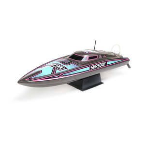 Boats: Recoil 2 V2 26-inch Self-Righting, Brushless Deep-V RTR Shreddy by Pro Boat
