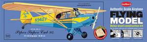 Balsa Kits And Gliders: Guillows 1/18 Piper Super Cub 95