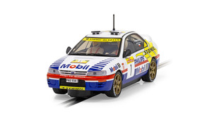 Slot Cars: Scalextric Subaru Impreza WRX 97 Champ