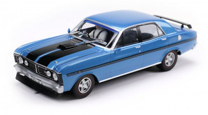 Slot Cars: Scalextric 70 Ford Falcon XY GTHO Blue