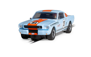 Slot Cars: Scalextric Shelby GT350 Gult Edition