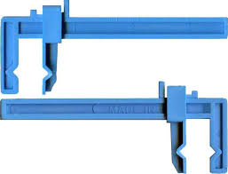 Hobby Tools: Excel Plastic Clamps Small 3 1/2