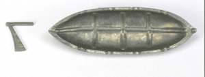 Wooden Ships Fittings: Artesania Small Canoe 86mm (1)