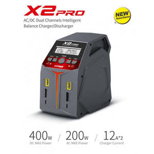 Radio Control: NEW X2 Pro V2 Dual Channel Smart Charger. 2x100W or 1x200w Lipo 1-6S, NiCad,