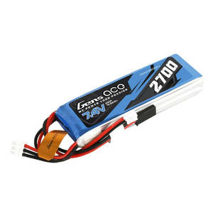 Rc Batteries: Gens ace 2700mAh 7.4V 2S Lipo Transmitter Battery Pack Suit for Sanwa