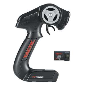 Rc Transmitters: Tactic TTX300 3-Channel SLT Radio System w/antenna-less TR325 Reciever