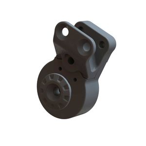Rc Servos: HD Direct Mount Servo Saver Black (25T Spline) Replaces ARA340192 Fits 2WD