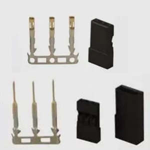 Female 10pcs and Male 10pcs 3P JR Servo Plug Connector Set, DIY Servo Leads by