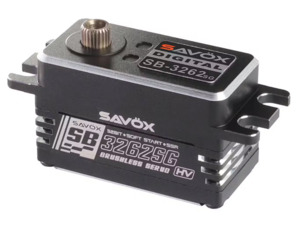 Rc Servos: Savox Low Profile HV Brushless Servo 28kg 0.08sec @7.4v 53g 40.8x20x25.4mm