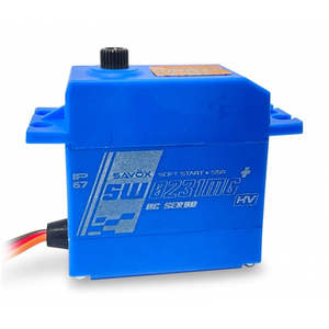 Savox Standard size HV Waterproof 25kg/0.15 @ 7.4v Digital Servo with Soft