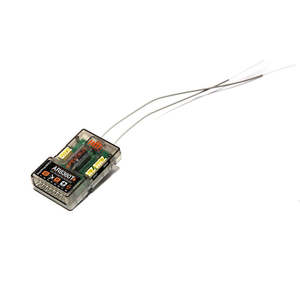Rc Receivers: AR8360T+ 8 Channel AS3X+ & SAFE Telemetry Receiver by Spektrum