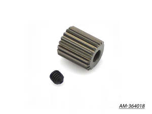 Rc Car Parts: Pinion Gear 64P 18T(7075 Hard) by Arrowmax
