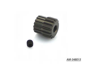 Rc Car Parts: Pinion Gear 48P 15T(7075 Hard)by Arrowmax