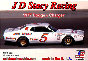 Plastic Models: Salvinos JR 1/24 JD Stacy 77 Dodge Charger