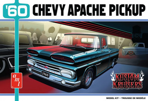 Plastic Models: Amt 1/25 '60 Chev Apache StMachine