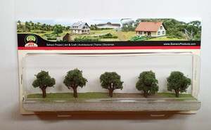 Model Scenery: JTT Sun Kissed Deciduous 1- 2" (5)