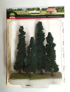 Model Scenery: JTT Standing Conifers 100-150mm(4)