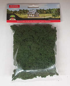Model Scenery: JTT Shrubs Medium Green 20 cu in.