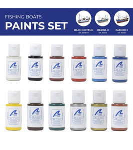 Paints Accessories: Artesania Paint Set 3: FshngBts(12x 20ml
